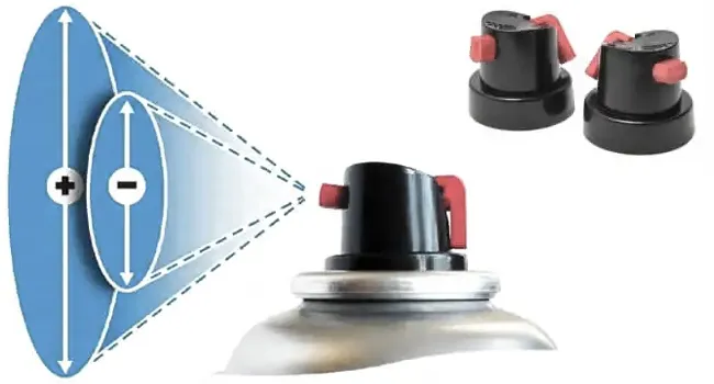 VLP-style Aerosol Vari-Nozzle