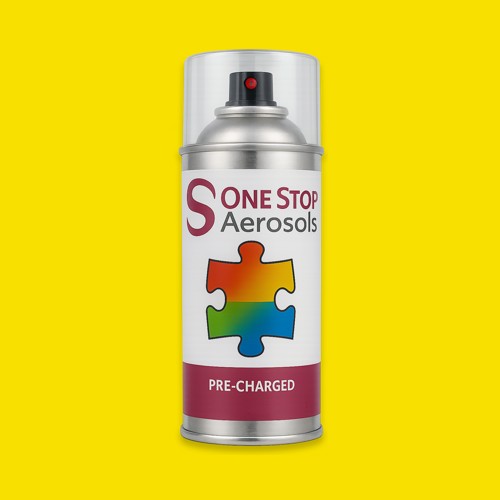 British Standard 381C Bold Yellow 363 Aerosol Spray Paint