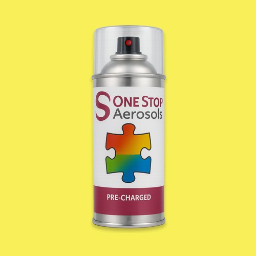 British Standard 381C Primrose 310 Aerosol Spray Paint