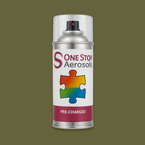 Federal Standard 595 B-34151 - Olive Green Mat Aerosol Spray Paint