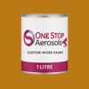 AFNOR A340 - Jaune Orange Moyen Paint Litre Tin