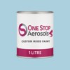 AFNOR A590 - Bleu Vert Pale Paint Litre Tin