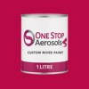 AFNOR A820 - Rose Rouge Paint Liter Tin