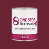 AFNOR A840 - Rouge Paint Litre Tin
