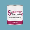 British Standard 381C Arctic Blue 112 Paint Litre Tin