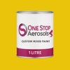 British Standard 381C Canary Yellow 309 Paint Litre Tin