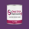 British Standard 381C Dark Violet 796 Paint Litre Tin