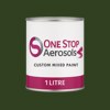British Standard 381C Deep Bronze Green 224 Paint Litre Tin