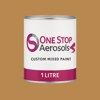British Standard 381C Deep Buff 460 Paint Litre Tin