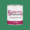 British Standard 381C Emerald Green 228 Paint Litre Tin