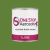British Standard 381C Grass Green 218 Paint Litre Tin