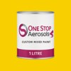 British Standard 381C Lemon 355 Paint Litre Tin