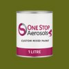 British Standard 381C Light Bronze Green 222 Paint Litre Tin