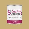 British Standard 381C Light Stone 361 Paint Litre Tin