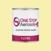 British Standard 381C Manilla 367 Paint Litre Tin