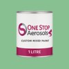 British Standard 381C Opaline Green 275 Paint Litre Tin