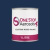 British Standard 381C Oxford Blue 105 Paint Litre Tin