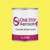 British Standard 381C Primrose 310 Paint Litre Tin