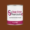 British Standard 381C Red Oxide 446 Paint Litre Tin