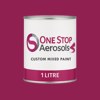 British Standard 381C Ruby 542 Paint Litre Tin