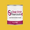 Federal Standard 595 A-13591 - Yellow Paint Liter Tin