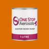 Master Chroma CO2195 - Orange 2195 Paint Litre Tin