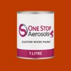 Master Chroma CO2510 - Orange 2510 Paint Litre Tin