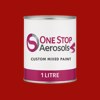 Master Chroma CR3255 - Red 3255 Paint Litre Tin