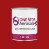 Master Chroma CR3285 - Red 3285 Paint Litre Tin