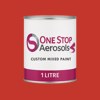 Master Chroma CR3350 - Red 3350 Paint Litre Tin