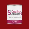 Master Chroma CR3430 - Red 3430 Paint Litre Tin