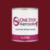 Master Chroma CR3500 - Red 3500 Paint Litre Tin