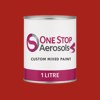 Master Chroma CR3550 - Red 3550 Paint Litre Tin