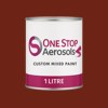 Master Chroma CR3645 - Red 3645 Paint Litre Tin