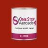 Master Chroma CR3695 - Red 3695 Paint Litre Tin