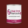 Master Chroma CR3740 - Red 3740 Paint Litre Tin