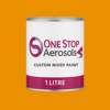 Master Chroma CY1400 - Yellow 1400 Paint Litre Tin