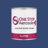 Master Chroma Isofan - B5201 - Blue Paint Litre Tin