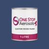 Master Chroma Isofan - B5213 - Blue Paint Litre Tin