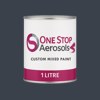 Master Chroma Isofan - B5255 - Blue Paint Litre Tin