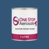 Master Chroma Isofan - B5321 - Blue Paint Litre Tin