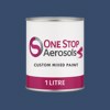 Master Chroma Isofan - B5332 - Blue Paint Litre Tin