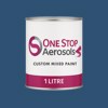 Master Chroma Isofan - B5344 - Blue Paint Litre Tin