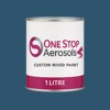 Master Chroma Isofan - B5345 - Blue Paint Litre Tin