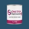 Master Chroma Isofan - B5348 - Blue Paint Litre Tin