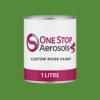 Master Chroma Isofan - G6158 - Green Paint Litre Tin