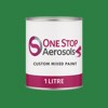 Master Chroma Isofan - G6166 - Green Paint Litre Tin