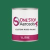Master Chroma Isofan - G6191 - Green Paint Litre Tin