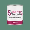 Master Chroma Isofan - G6349 - Green Paint Litre Tin