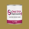 Master Chroma Isofan - G6358 - Green Paint Litre Tin